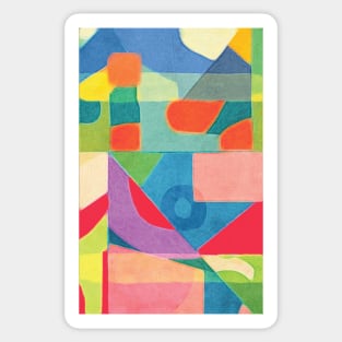 OZO Colorful Abstract Sticker